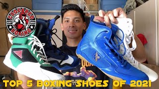 TOP 5 BEST BOXING SHOES OF 2021 [upl. by Aem]