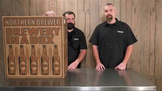 How to Homebrew with Northern Brewer Deluxe Home Brewing Starter Kit [upl. by Akiras]