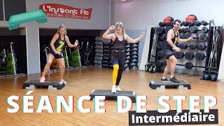 COURS DE STEP NIVEAU INTERMÉDIAIRE [upl. by Eilyak]