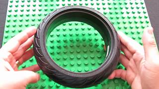 Unboxing RisingSun 8 inch Solid Tyre for Electric Scooter Ninebot ES2  ES1 [upl. by Grote]