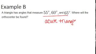 Altitudes Examples Geometry Concepts [upl. by Rol]