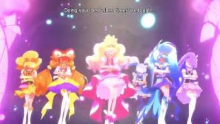 Danzen Futari wa Precure Ver Max Heart  Dance with Cure Black Bloom and Rouge [upl. by Nyssa]