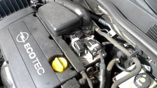 Opel Astra H 16 Twinport Z16XEP engine [upl. by Wennerholn]