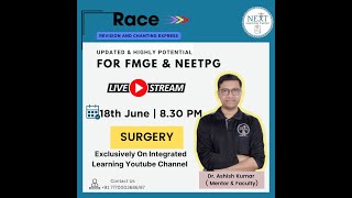 SURGERY RACE Session BY DR ASHISH [upl. by Cirted]