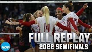 Louisville vs Pitt 2022 NCAA volleyball semifinals  FULL REPLAY [upl. by Jordanna]