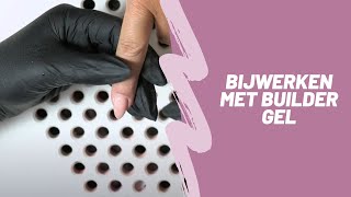 Gelnagels bijwerken met Builder Gel [upl. by Betz]