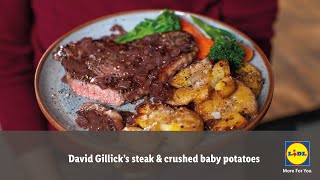 Valentines Steak Dinner Recipe with David Gillick [upl. by Downey]