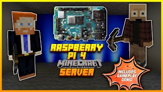 How to Setup Raspberry Pi 4 Minecraft Server That Works WITH GAMEPLAY [upl. by Ainel]