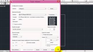 Cómo imprimir en Autocad 2014 [upl. by Kato]