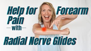 Help for Forearm Pain with Radial Nerve Glides [upl. by Trebornhoj]