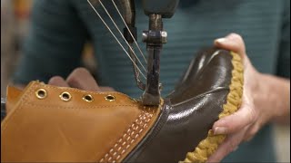 Bean Boot Resoling  Behind the Scenes  LLBean [upl. by Sandye]