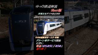 アノ中央線特急が廃止JR東日本2025年度ダイヤ改正概要【ゆっくり解説 】 [upl. by Hall663]