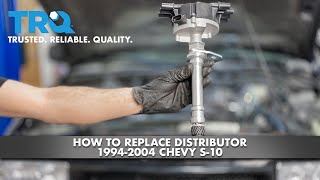 How to Replace Distributor 19942004 Chevy S10 [upl. by Dekow]