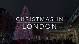 Christmas in London  lights and decorations 2023 [upl. by Kulda]