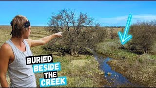 A Strange Sink Hole Opening by a Creek Leads to the Find of a Lifetime from the 1880s [upl. by Hgielar326]