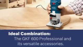 Bosch GKF600 14quot Palm Router  Laminate Trimmer [upl. by Oam]