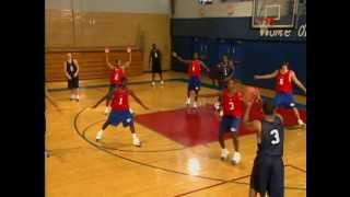 Morgan Wootten basketball122 zone offense [upl. by Atiram845]