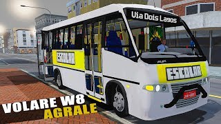 Volare W8 Agrale MA 85  Proton Bus Simulator [upl. by Iinde]