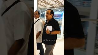 Brahmanandam with full SWAG heading to Abu Dhabi spotted at the airport 🔥  Gultecom [upl. by Hort370]