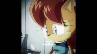 Sally Acorn Kedrowka20 🧡 Edit sonic sallyacorn sonicarchiecomics edit shorts capcut [upl. by Eelarbed]