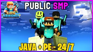 Minecraft SMP LIVE  Join LOS S5 REBORN Public SMP 247 Java  Bedrock [upl. by Eda]