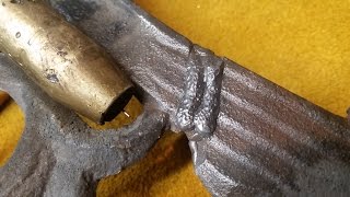 Mig Welding broken Cast Iron [upl. by Candice621]