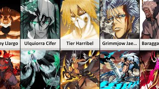 All Arrancars revealed in Bleach and Their Resurrection [upl. by Eedoj665]