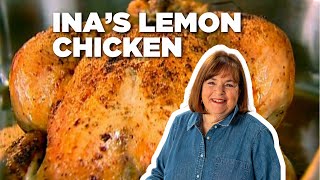 How to Make Inas Lemon Chicken with Croutons  Barefoot Contessa  Food Network [upl. by Sidnal]