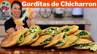 Mi Receta Favorita de Gorditas de Chicharron en Salsa Verde Sorprende a tu Familia con esta Delicia [upl. by Rinee]