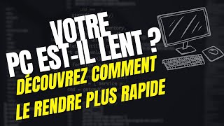 Comment Accélérer un PC Lent sous Windows  Astuces Efficaces et Simples  🚀 [upl. by Fransis592]