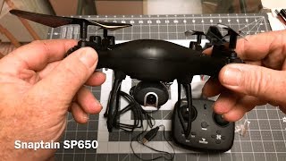 SNAPTAIN SP650 1080P Drone with Camera for Adults 1080P HD Live Video Review 14 [upl. by Vlada]