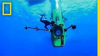 The Deepsea Challenger James Camerons Solo Dive to the Mariana Trench [upl. by Arria]