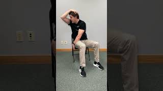 Back Pain Relief Exercise You Can Do ANYWHERE [upl. by Nels772]