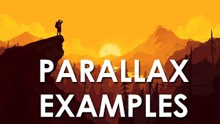 11 Stunning Parallax scrolling examples from CodePen [upl. by Conlin]