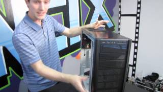 Antec 300 Three Hundred Computer Case Unboxing amp First Look Linus Tech Tips [upl. by Eidas367]