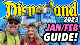 Complete Guide to Disneyland in January amp February 2023 Rides Crowds Events Closures  Our Tips [upl. by Natsyrk5]