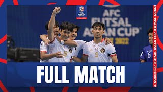 ACFutsal2022  Full Match  Group C  Chinese Taipei vs Indonesia [upl. by Butte978]