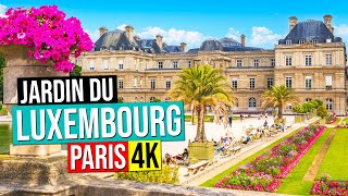 LUXEMBOURG GARDENS Jardin du Luxembourg  Paris France 4K [upl. by Ricoriki175]