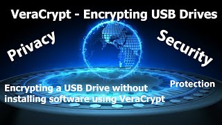 VeraCrypt  Encrypting a USB Flash Drive [upl. by Evvy]