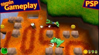 Frogger Helmet Chaos  PSP Gameplay [upl. by Lemmy]