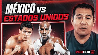 ¿Dónde hay más campeones del mundo Boxeo de Mexico vs USA [upl. by Gnouhp838]