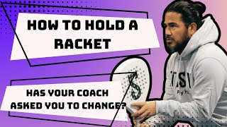 How to hold a padel racket Is your coach asking you for a continental grip He is probably wrong [upl. by Rasmussen]