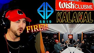 SB19 x Gloc  9  KALAKAL quotLive on Wish Busquot REACTION [upl. by Eissak]