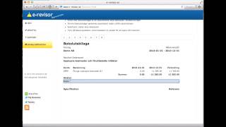 E revisor bokslut på 10 minuter 140101 [upl. by Allemahs948]