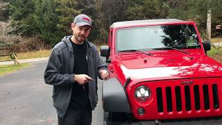 How To Stop Your Lights From Flashing When Locking Your Jeep Wrangler [upl. by Aihcila]