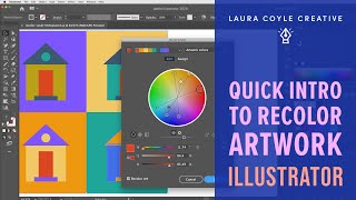 Recolor Artwork in Adobe Illustrator Quick Tutorial 2020 [upl. by Seibold]