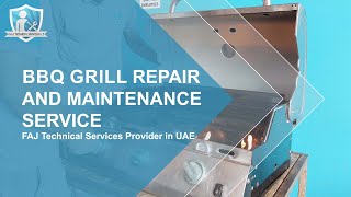 BBQ Grill Repair DIY Fix in Dubai  Barbeque Grill Rebuild and Gas Grill Burner Replacement  FAJ [upl. by Akiria]