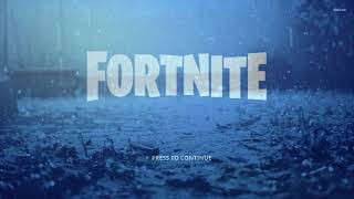 1 Hour Of RELAXING Fortnite Theme Song And Rainstorm Ambience [upl. by Gavette644]