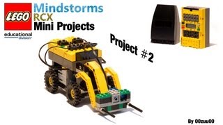 Lego Mindstorms RCX Mini Projects  Project 2 [upl. by Fishback]