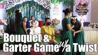 Wedding Game Ideas 2021 I Bouquet amp Garter Game with a Twist I PART I [upl. by Kama]